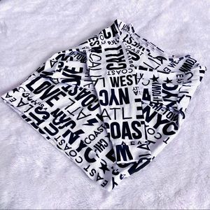 Vintage Cities Print Top | Size: S | 100% Cotton